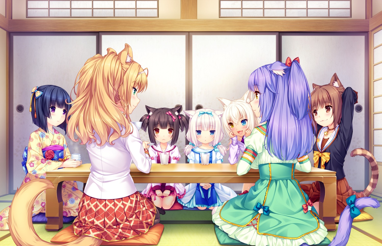 Neko Works Sayori Nekopara Azuki Chocola Cinnamon Nekopara Coconut